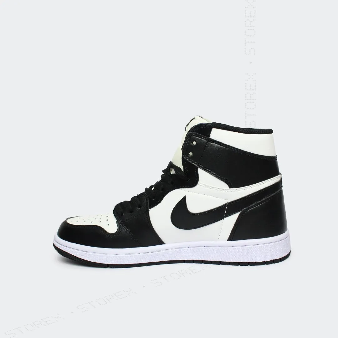 Nike Jordan 1 High Black/White Leather