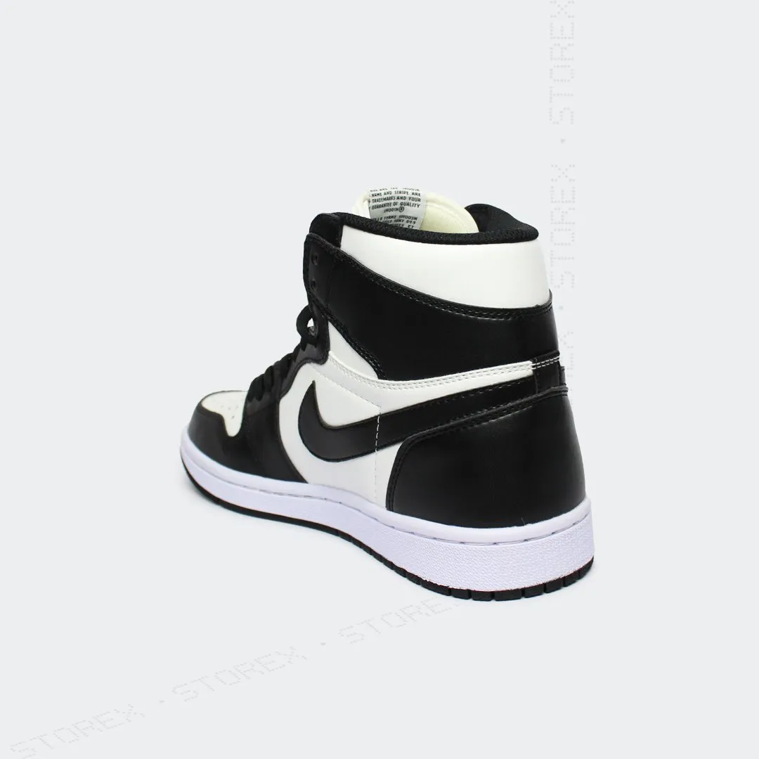 Nike Jordan 1 High Black/White Leather