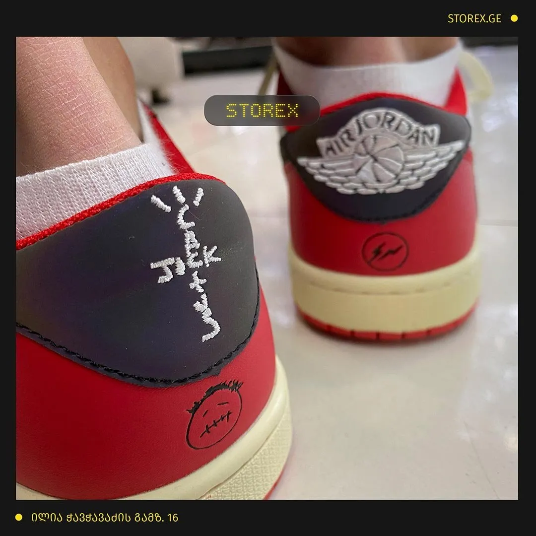 Nike Jordan 1 Low x Travis Scott 