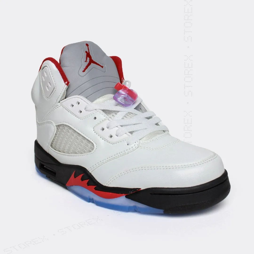 Nike Jordan 5 Retro Fire Red/White