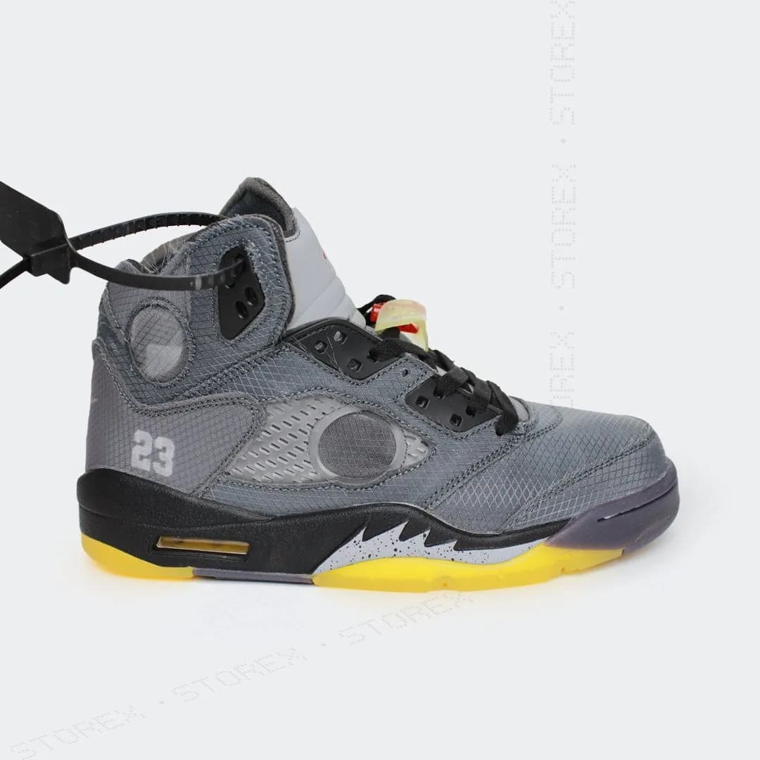 Nike Jordan 5 x Off White Gray