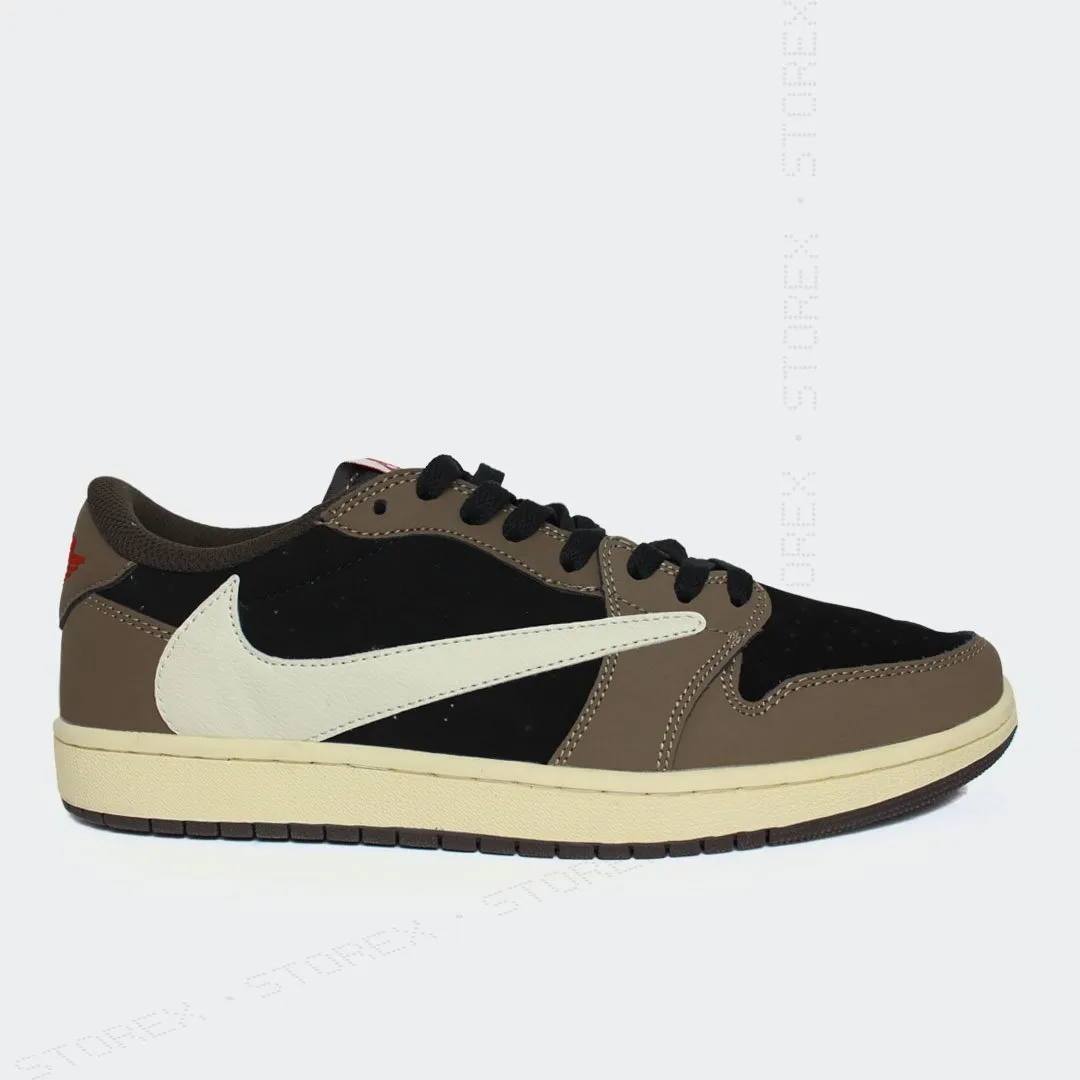 Nike Jordan 1 Low Fragment Brown x Travis Scott